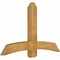 Ekena Millwork Bellingham Rough Sawn Timber Gable Bracket, Western Red Cedar, 60"W x 38"H x 4"D x 6"F, 15/12 Pitch GBW060X38X0406BEL00RWR - alternate 3